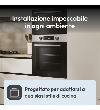 Candy FORNO CANDY CA6N3B1HTX 60CM 78LT MULTIF. CL.A++ DISP.LED