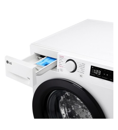 LG Lg Lavatrice F4R3013NSWB 13 kg Classe A 1400 Giri AI DD Bianco