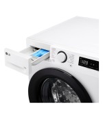 LG Lg Lavatrice F4R3013NSWB 13 kg Classe A 1400 Giri AI DD Bianco