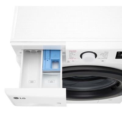LG Lg Lavatrice F4R3013NSWB 13 kg Classe A 1400 Giri AI DD Bianco
