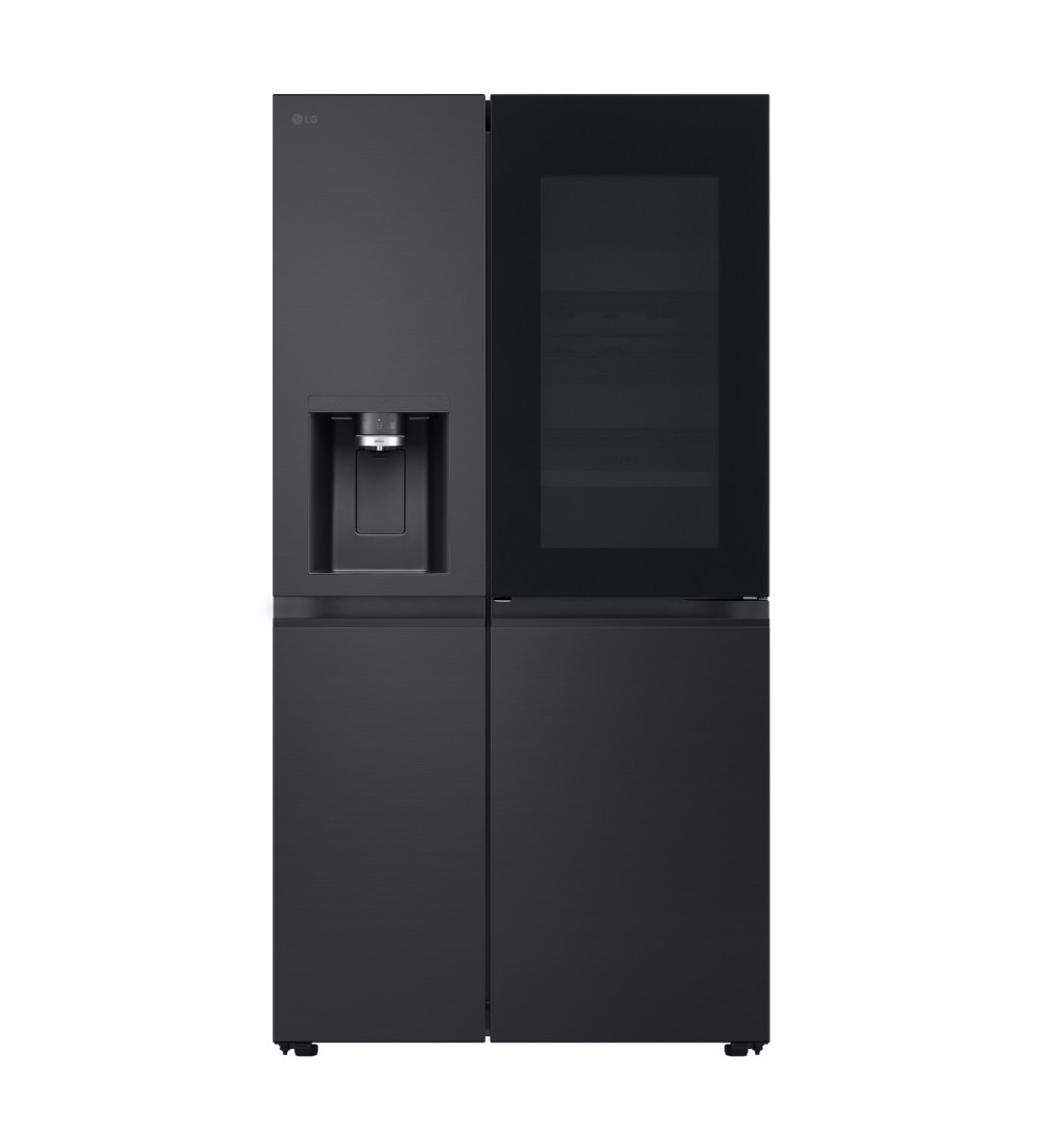 LG LG InstaView GSXE91EVAD Frigorifero Side-by-Side Door-in-Door 628 L No Frost Wi-Fi Senza allaccio Classe D LG LG InstaView GSXE91EVAD Frigorifero Side-by-Side Door-in-Door 628 L No Frost Wi-Fi Senza allaccio Classe D
