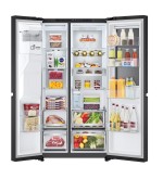 LG LG InstaView GSXE91EVAD Frigorifero Side-by-Side Door-in-Door 628 L No Frost Wi-Fi Senza allaccio Classe D LG LG InstaView GSXE91EVAD Frigorifero Side-by-Side Door-in-Door 628 L No Frost Wi-Fi Senza allaccio Classe D