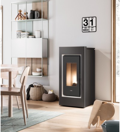 CADEL Stufa pellet 10,5kW PRINCE 11 White 5 stelle Classe A+ 7022071 CADEL Stufa pellet 10,5kW PRINCE 11 White 5 stelle Classe A+ 7022071