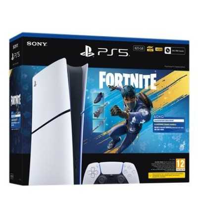 SONY PS5 Console 825GB Digital Ed White + Fortnite Flowering Chaos ITA