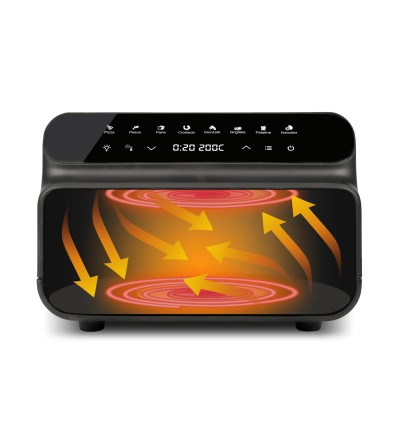 G3 Ferrari G3 Ferrari G10181 Friggitrice e Griglia ad Aria Friggisano 10 L BBQ 2000 W