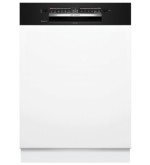 Bosch Bosch SMI4HCB07E Lavastoviglie da incasso A Scomparsa Parziale Frontalino Nero 14 coperti 3 Cestelli Wi-Fi Classe C