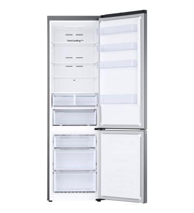 Samsung Samsung RB38C607AS9 Frigo combinato 2 Porte 2m 387L Inverter No Frost AI Wi-Fi Classe A Inox