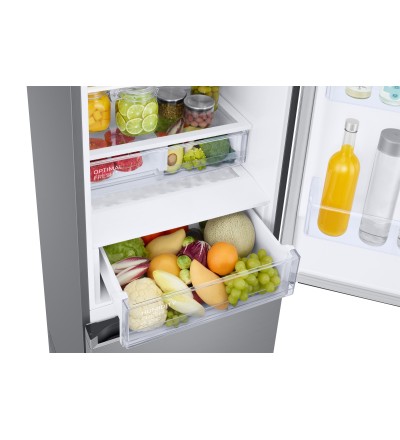Samsung Samsung RB38C607AS9 Frigo combinato 2 Porte 2m 387L Inverter No Frost AI Wi-Fi Classe A Inox