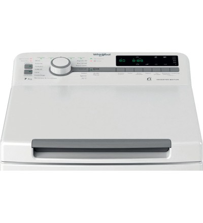 Whirlpool Whirlpool TDLR7251BSIT Lavatrice carica dall’alto 7 kg Centrifuga 1200 Giri Inverter Classe B – TDLR 7251BS IT