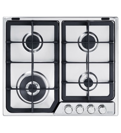 De’Longhi De’Longhi PFI46GH Piano Cottura Da incasso 60 cm a Gas 4 Fornelli Acciaio inox - PFI 46 GH