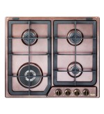 De’Longhi De’Longhi ROF46PRO Piano Cottura Rame Da incasso 60 cm Gas 4 Fornello(i) - ROF 46 PRO