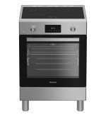Hotpoint Hotpoint Ariston H6I8LMSAX Cucina 60x60cm 4 Zone di cottura a induzione Forno Elettrico Ventilato Multifunzione 73L
