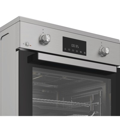 Hotpoint Hotpoint Ariston H6I8LMSAX Cucina 60x60cm 4 Zone di cottura a induzione Forno Elettrico Ventilato Multifunzione 73L