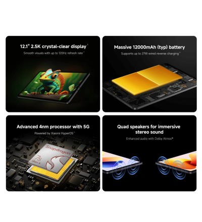 Xiaomi Xiaomi Redmi Pad 2 Pro 12.1 6+128GB 5G Graphite Gray EU Xiaomi Xiaomi Redmi Pad 2 Pro 12.1 6+128GB 5G Graphite Gray EU