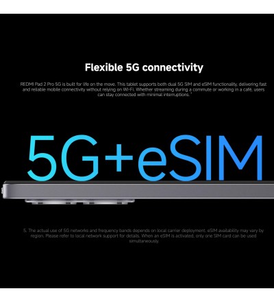 Xiaomi Xiaomi Redmi Pad 2 Pro 12.1 6+128GB 5G Graphite Gray EU Xiaomi Xiaomi Redmi Pad 2 Pro 12.1 6+128GB 5G Graphite Gray EU