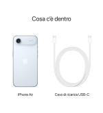 APPLE Apple iPhone Air 512GB 6,5 Colore Sky Blue Garanzia Italia 24 Mesi