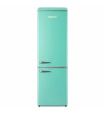 Nikkei Nikkei GNCBV310GR Frigorifero Combinato RETRO’ 300 L Ventilato H 192 Cm Classe E Verde
