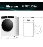 Hisense LAVATRICE HISENSE WF7S1247BW 12KG CL. A