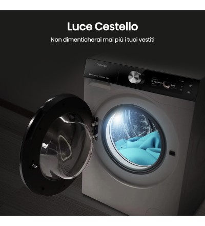 Hisense LAVATRICE HISENSE WF7S1247BW 12KG CL. A