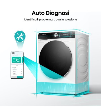 Hisense LAVATRICE HISENSE WF7S1247BW 12KG CL. A
