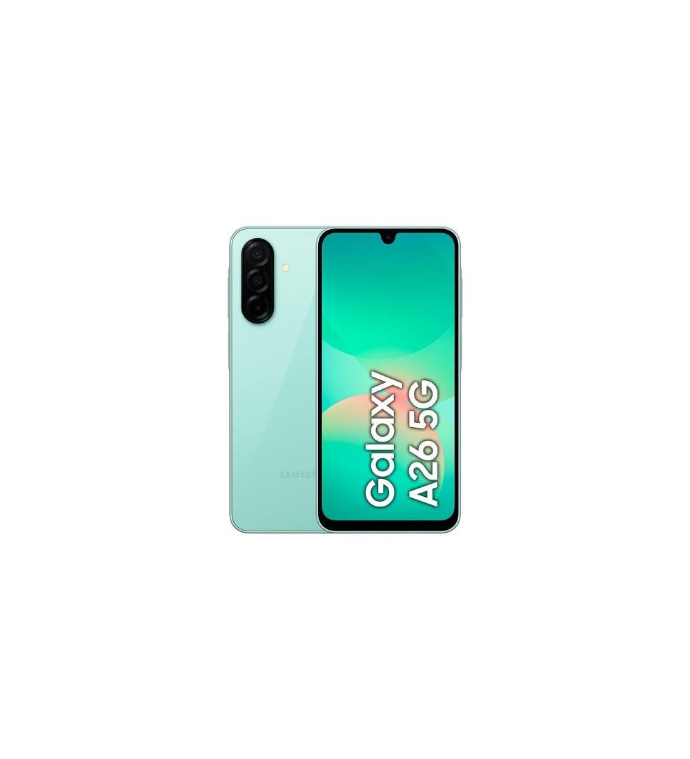 Samsung Samsung Galaxy A26 6.7 5G 8GB 256GB Dual SIM Colore Mint Garanzia Europa Samsung Samsung Galaxy A26 6.7 5G 8GB 256GB Dual SIM Colore Mint Garanzia Europa