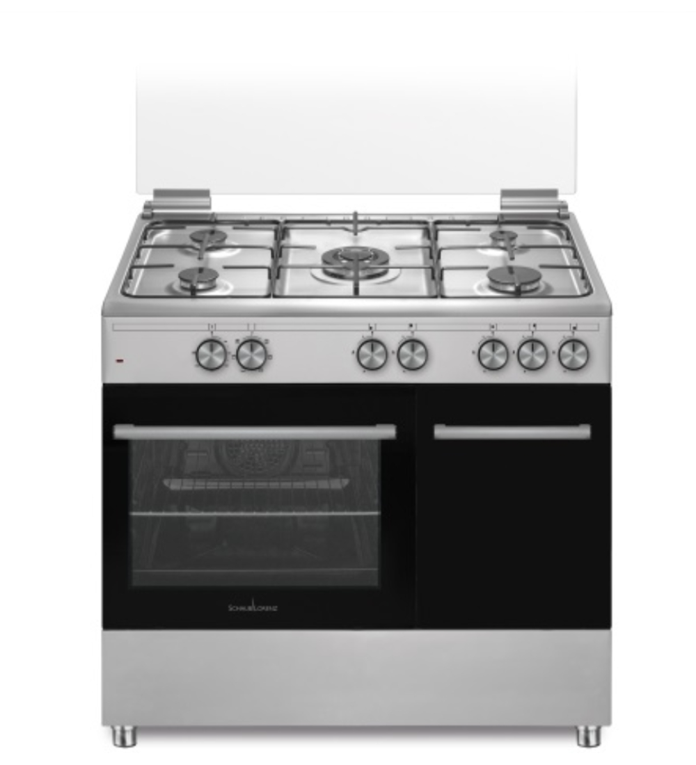 Schaub Lorenz Schaub Lorenz Cucina 90x60 5 Fuochi Gas Forno Elettrico Multifunzione Grill Classe A Inox Schaub Lorenz Schaub Lorenz Cucina 90x60 5 Fuochi Gas Forno Elettrico Multifunzione Grill Classe A Inox