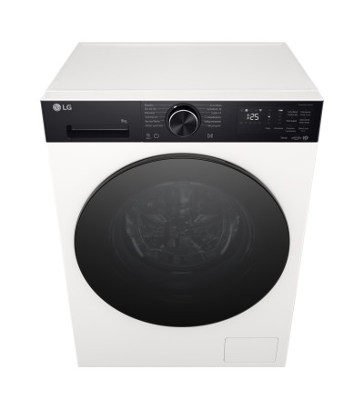LG LG F2NX50S9THB Lavatrice Slim 9 kg Centrifuga 1200 Inverter Vapore Wi-Fi AI Classe A-30%