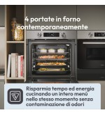 Candy Candy CA6N3B1HTX Forno Elettrico da Incasso Termoventilato 78 L Classe A++ Nero/Acciaio inox – CA6 N3B1HTX