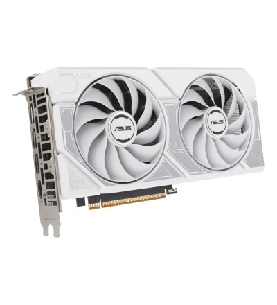 ASUS Dual GeForce RTX 5060 OC White 8GB GDDR7 Scheda Video NVIDIA PCIe 5.0 ASUS Dual GeForce RTX 5060 OC White 8GB GDDR7 Scheda Video NVIDIA PCIe 5.0