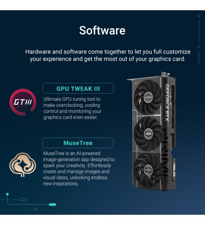 ASUS Prime GeForce RTX 5070 OC Edition Scheda Video 12GB GDDR7 192 Bit PCIe 5.0 3 Ventole Axial Tech 2.5 Slot HDMI 2.1 DisplayP ASUS Prime GeForce RTX 5070 OC Edition Scheda Video 12GB GDDR7 192 Bit PCIe 5.0 3 Ventole Axial Tech 2.5 Slot HDMI 2.1 DisplayP
