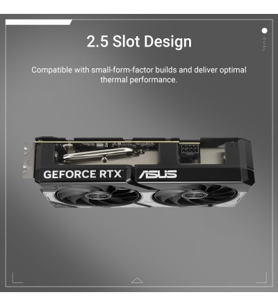 ASUS Dual GeForce RTX 5060 Ti OC Edition 8GB GDDR7 PCIe 5.0 128 Bit Scheda Video NVIDIA Blackwell DUAL-RTX5060TI-O8G ASUS Dual GeForce RTX 5060 Ti OC Edition 8GB GDDR7 PCIe 5.0 128 Bit Scheda Video NVIDIA Blackwell DUAL-RTX5060TI-O8G