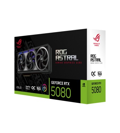 ASUS ROG Astral GeForce RTX 5080 OC Edition 16GB GDDR7 256bit PCI Express 5.0 Scheda Video Gaming ASUS ROG Astral GeForce RTX 5080 OC Edition 16GB GDDR7 256bit PCI Express 5.0 Scheda Video Gaming