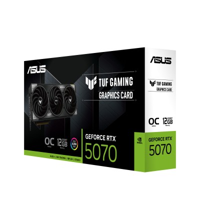 ASUS TUF Gaming GeForce RTX 5070 OC Edition 12GB GDDR7 Scheda Video NVIDIA Blackwell PCIe 5.0