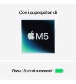 APPLE Apple MacBook Air 2026 15 M5 10C/10G 16GB 1TB Sky Blue Garanzia Italia 24 Mesi