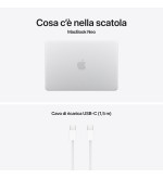 APPLE Apple MacBook Neo 2026 13 A18 Pro 6C/5G 8GB 512GB Colore Silver Garanzia Italia 24 Mesi