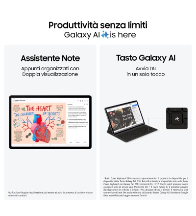 Samsung Samsung Galaxy Tab S10+ 12+256GB 12.4 Colore Moonstone Grey Garanzia Italia 24 Mesi