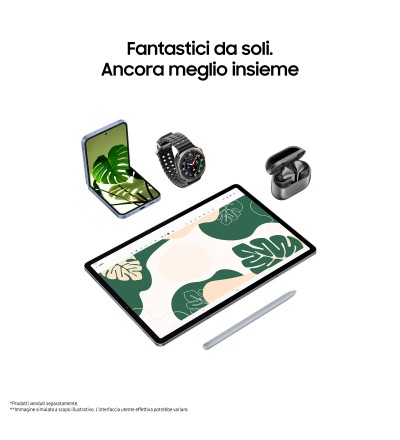 Samsung Samsung Galaxy Tab S10+ 12+256GB 12.4 Colore Moonstone Grey Garanzia Italia 24 Mesi