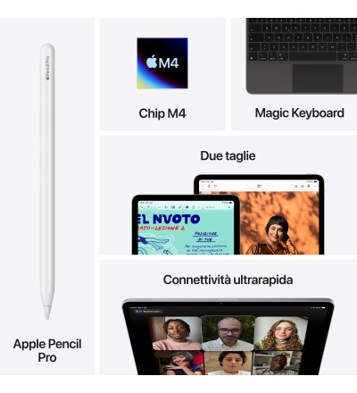 APPLE Apple iPad Air 2026 8Gen 13 128GB M4 Colore Purple Garanzia Italia 24 Mesi APPLE Apple iPad Air 2026 8Gen 13 128GB M4 Colore Purple Garanzia Italia 24 Mesi