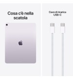 APPLE Apple iPad Air 2026 8Gen 13 128GB M4 Colore Purple Garanzia Italia 24 Mesi APPLE Apple iPad Air 2026 8Gen 13 128GB M4 Colore Purple Garanzia Italia 24 Mesi