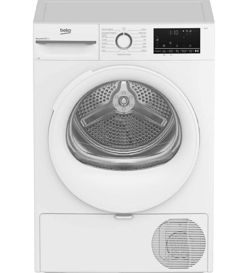 Beko Asciugatrice 11Kg Inverter BMT113EW Colore Bianco Beko Asciugatrice 11Kg Inverter BMT113EW Colore Bianco