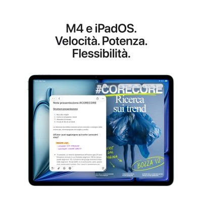 APPLE Apple iPad Air 2026 8Gen 11 128GB M4 Colore Starlight Garanzia Italia 24 Mesi