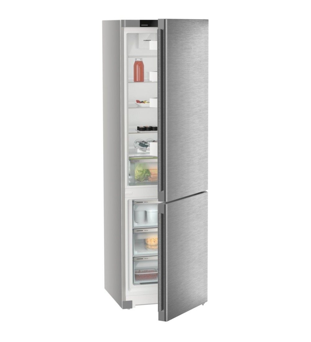 Liebherr Liebherr CNsdc 5703 Pure Frigorifero Combinato NoFrost 371 L Classe C Argento Libera Installazione Liebherr Liebherr CNsdc 5703 Pure Frigorifero Combinato NoFrost 371 L Classe C Argento Libera Installazione