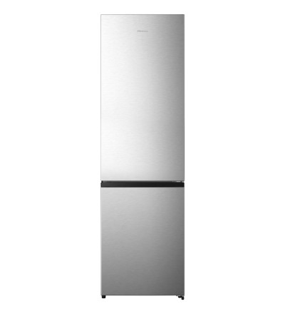 Hisense Hisense RB440N4ACA Frigorifero Combinato 336 Litri Classe A Total No Frost Inox Libera Installazione Congelatore Inferio
