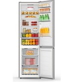 Hisense Hisense RB440N4ACA Frigorifero Combinato 336 Litri Classe A Total No Frost Inox Libera Installazione Congelatore Inferio