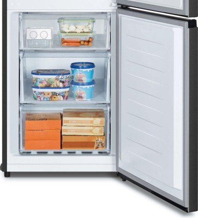 Hisense Hisense RB440N4ACA Frigorifero Combinato 336 Litri Classe A Total No Frost Inox Libera Installazione Congelatore Inferio