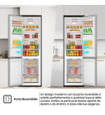 Hisense Hisense RB440N4ACA Frigorifero Combinato 336 Litri Classe A Total No Frost Inox Libera Installazione Congelatore Inferio