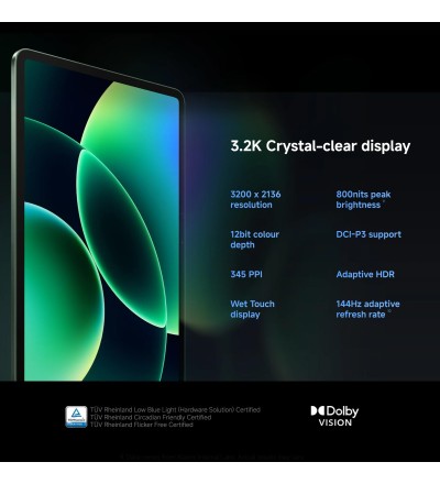 Xiaomi Xiaomi Redmi Pad 8 Pro 11.2 8GB RAM 256GB Pine Green Garanzia Europa 24 Mesi Xiaomi Xiaomi Redmi Pad 8 Pro 11.2 8GB RAM 256GB Pine Green Garanzia Europa 24 Mesi