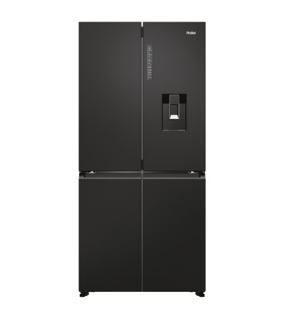 Haier Haier Frigorifero 4 Porte HCR7818DWPT Cube 83 Serie 7 No Frost 467 L Classe D Nero Slate Black Dispenser Acqua
