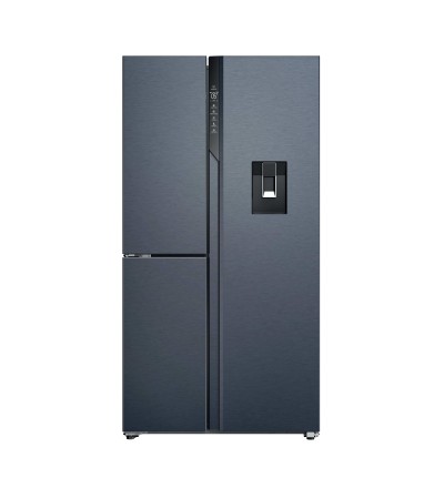 Haier Haier Frigorifero Side By Side 3 Porte HSPR79F18EWMB 573 Litri No Frost Dispenser Acqua Classe E Nero