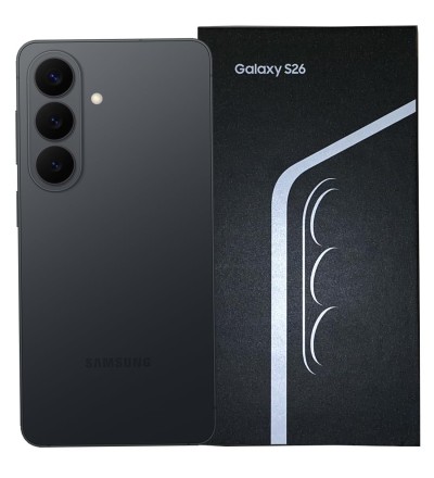 Samsung Samsung Galaxy S26 12+256GB 6.3 5G Black Garanzia Europa 24 mesi Samsung Samsung Galaxy S26 12+256GB 6.3 5G Black Garanzia Europa 24 mesi